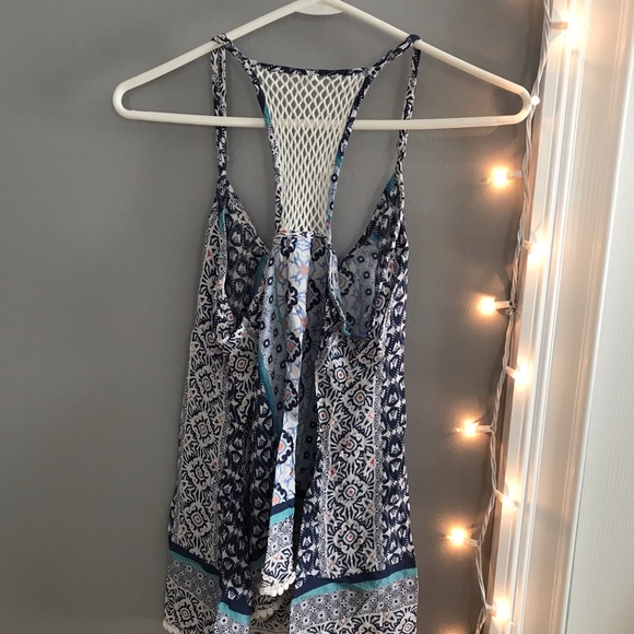 Boho Print Racerback Tank Top - Picture 5 of 7